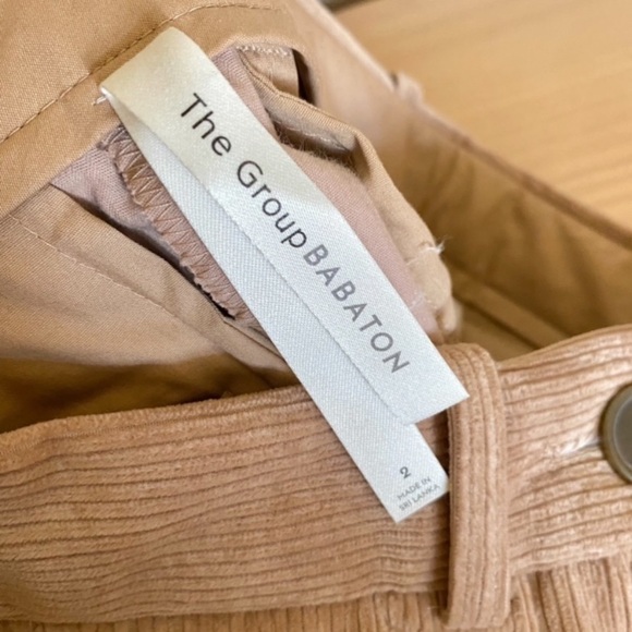 Aritzia The Group by Babaton Quota Pant gold camel cream tan - Picture 8 of 12